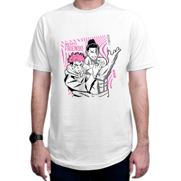 تیشرت انیمه طرح  jujutsu-kaisen  جوجوتسو کایسن شخصیت  Aoi Todo-Ryomen Sukuna ریومن سوکونا-آئوی تودو