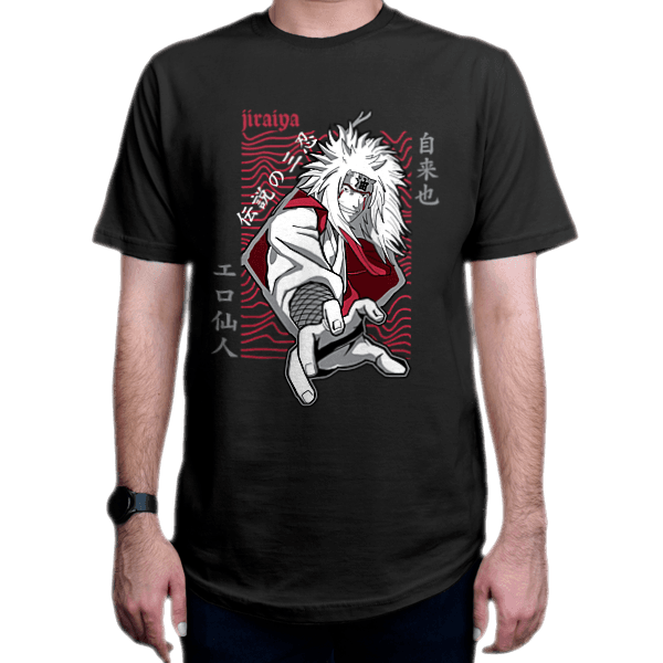 تیشرت انیمه طرح  Naruto  ناروتو شخصیت  Jiraiya جيرايا