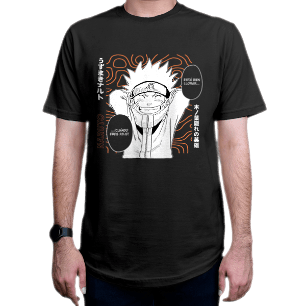 تیشرت انیمه طرح  Naruto  ناروتو شخصیت  Naruto Uzumaki ناروتو اوزوماکی N1